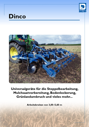 Cultivateurs DAL-BO Dinco 300 Ü