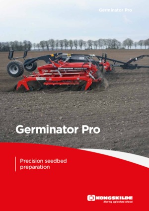 Cultivateurs Kongskilde Germinator Pro 6200