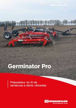 Cultivateurs Kongskilde Germinator Pro 6200