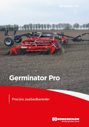 Cultivateurs Kongskilde Germinator Pro 6200