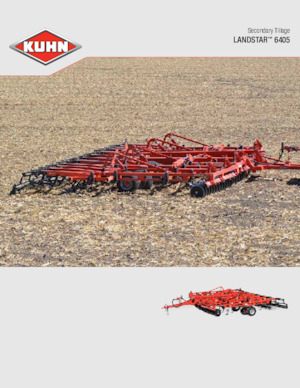 Cultivateurs Kuhn Landstar 6405-27