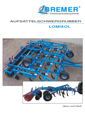 Cultivateurs Bremer Lomixol 3/90
