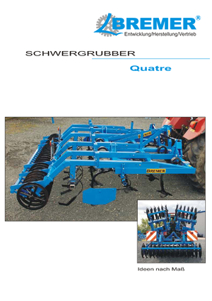 Cultivateurs Bremer Quatre 23