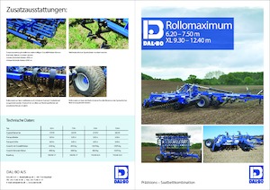 Cultivateurs DAL-BO RolloMaximum 750