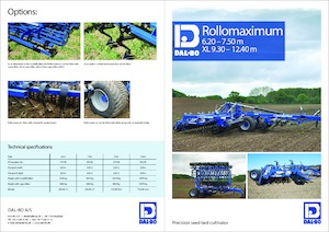 Cultivateurs DAL-BO RolloMaximum 750