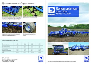 Cultivateurs DAL-BO RolloMaximum 750