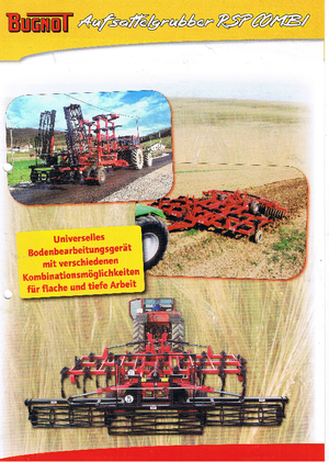 Cultivateurs Bugnot RSP 660 REP 22