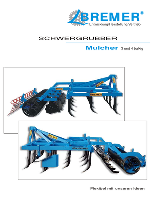Cultivateurs Bremer SHG 2/23 Mulcher