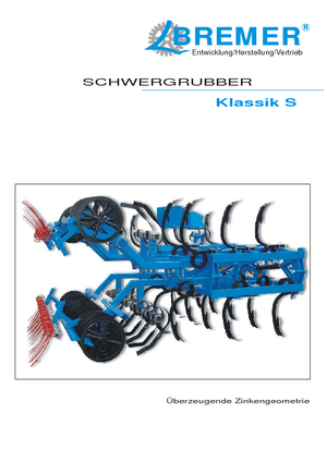 Cultivateurs Bremer SHG 3/23 Klassik-S