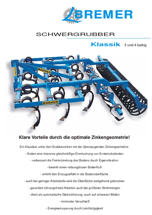 Cultivateurs Bremer SHG 460/23