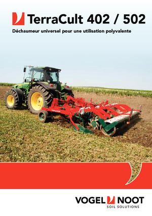 Cultivateurs Vogel & Noot TerraCult 502 Hydro