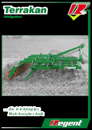 Cultivateurs Regent Terrakan 6000 R4