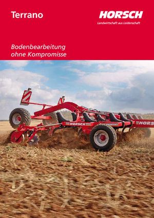 Cultivateurs Horsch Terrano 3 FX