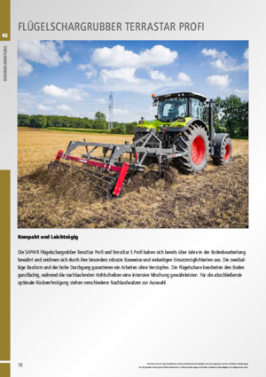 Cultivateurs Saphir TerraStar 541 Profi 