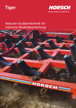 Cultivateurs Horsch Tiger 4 AS