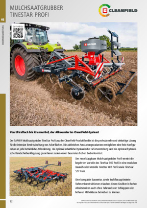 Cultivateurs Saphir TineStar 527 Profi 