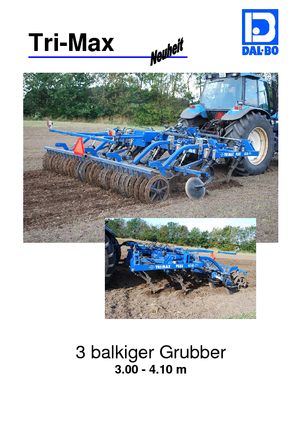 Cultivateurs DAL-BO Tri-Max 410 H Plus