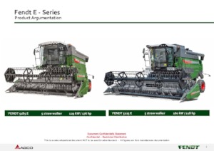 Moissonneuse-batteuses à barres de coupe Fendt PowerFlow 25` 