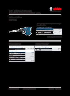 Marteaux et marteaux de démolition Bosch GSH 11 E