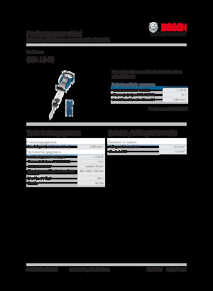 Marteaux et marteaux de démolition Bosch GSH 16-28