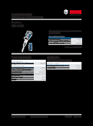 Marteaux et marteaux de démolition Bosch GSH 16-30