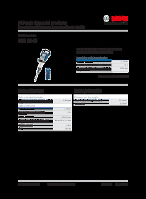 Marteaux et marteaux de démolition Bosch GSH 16-30
