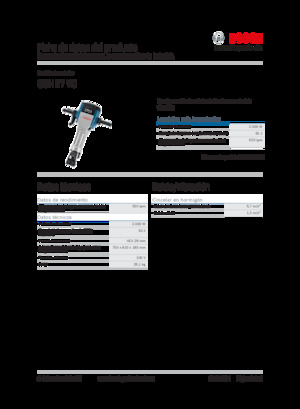 Marteaux et marteaux de démolition Bosch GSH 27 VC