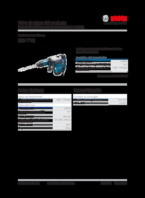 Marteaux et marteaux de démolition Bosch GSH 7 VC