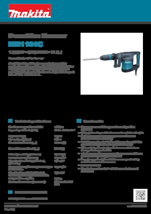 Marteaux et marteaux de démolition Makita HM1101C