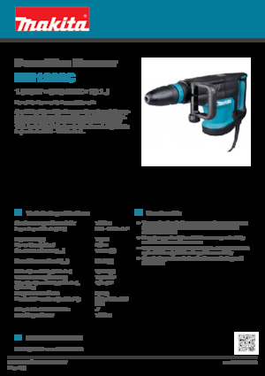 Marteaux et marteaux de démolition Makita HM1203C