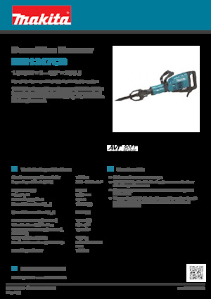 Marteaux et marteaux de démolition Makita HM1317CB