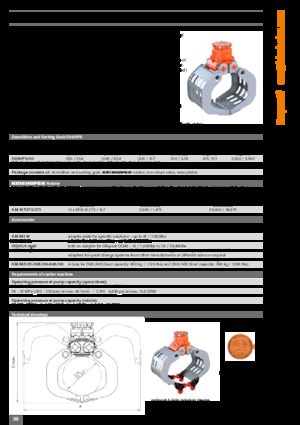 Grappins de démolition et de tri Kinshofer D09HPX-50