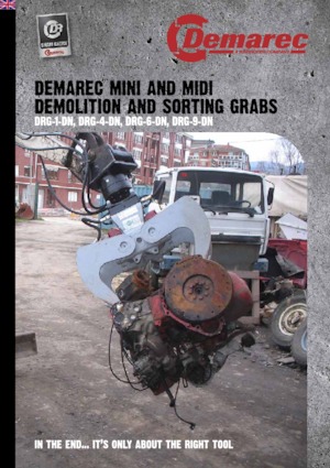 Grappins de démolition et de tri Demarec DRG-9-DN