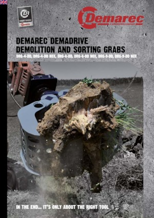 Grappins de démolition et de tri Demarec DRG-6-DD