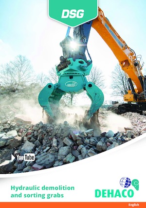 Grappins de démolition et de tri Dehaco DSG250-R
