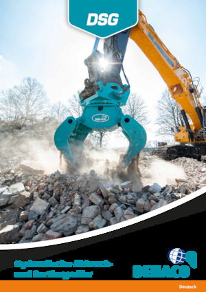 Grappins de démolition et de tri Dehaco DSG250-R