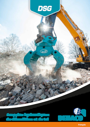 Grappins de démolition et de tri Dehaco DSG250-R