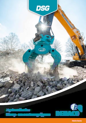 Grappins de démolition et de tri Dehaco DSG250-R