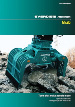 Grappins de démolition et de tri Everdigm EMG08