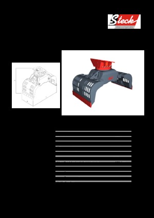 Grappins de démolition et de tri Steck G 20