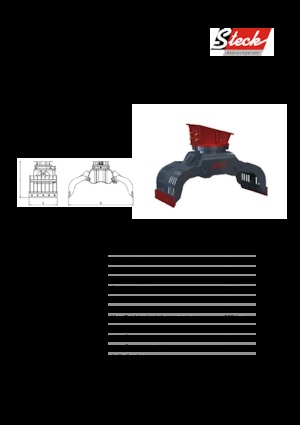 Grappins de démolition et de tri Steck G 4