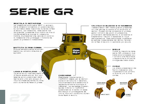 Grappins de démolition et de tri OSA Demolition Equipment GR 30 