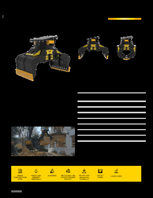 Grappins de démolition et de tri MB Crusher MB-G1000 S4
