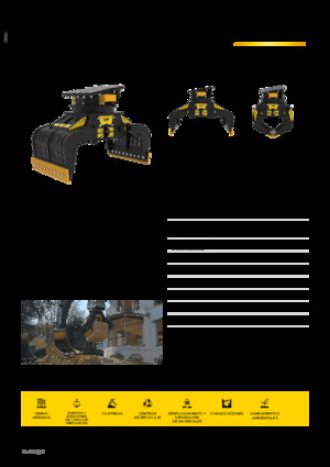 Grappins de démolition et de tri MB Crusher MB-G1000 S4
