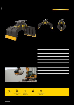 Grappins de démolition et de tri MB Crusher MB-G1500 S4