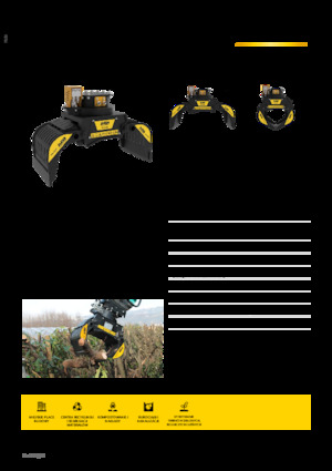 Grappins de démolition et de tri MB Crusher MB-G350 S4