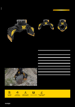 Grappins de démolition et de tri MB Crusher MB-G450 S4