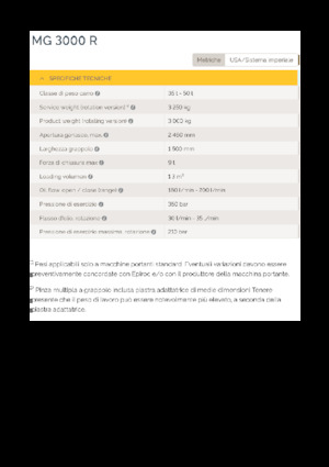 Grappins de démolition et de tri Epiroc MG 3000 R
