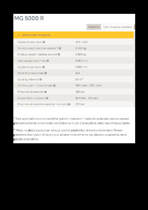 Grappins de démolition et de tri Epiroc MG 5000 R