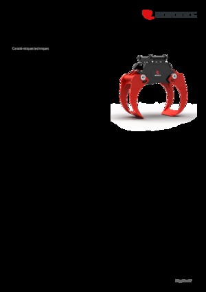 Grappins de démolition et de tri Rototilt® MG40